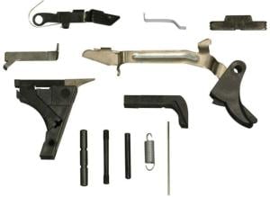 TacFire Glock Lower Parts Kit, Glock 26, Black, LPK-GLK-26