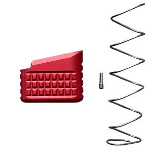Backup Tactical Mag Extension - Red