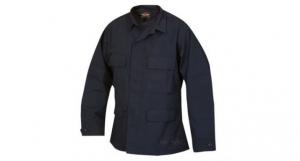 Tru-Spec Polyester-Cotton Ripstop BDU Jacket, Navy, Large, Long Length 1331025