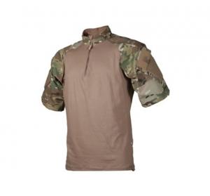 Tru-Spec Tru Short Sleeve 1/4 Zip Combat Shirt, Multicam - 2508005