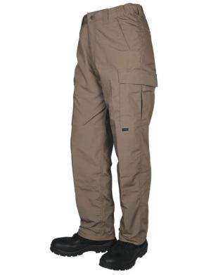 Tru-Spec Men's TRU Simply Tactical Pants, Polyester/Cotton Rip-Stop w/ Cargo Pockets, Coyote, 32, 1422004