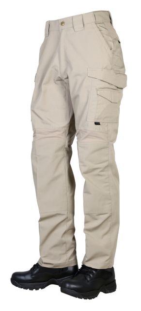 TRU-SPEC Rip-Stop Pro Flex Pants - Mens, Khaki, Waist 38, Length 32, 1482007