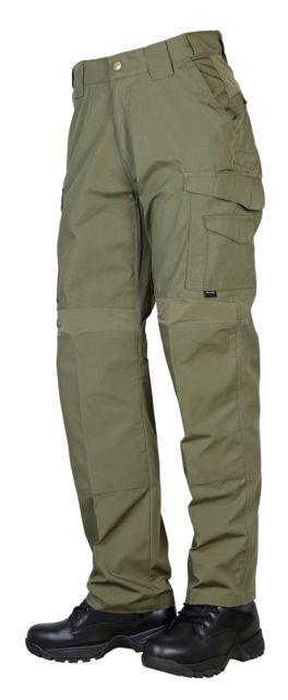 TRU-SPEC Rip-Stop Pro Flex Pants - Mens, Range Green, Waist 38, Length 32, 1484007