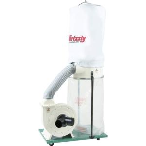 Grizzly Industrial 2 HP Dust Collector with Aluminum Impeller - Polar Bear Series, G1029Z2P