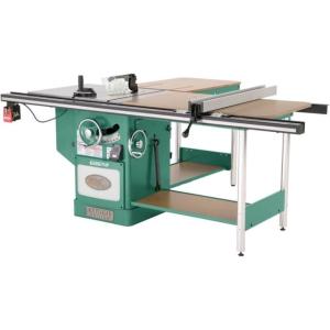 Grizzly Industrial 10in. 5 HP 3-Phase Heavy-Duty Cabinet Table Saw with Riving Knife, G0652