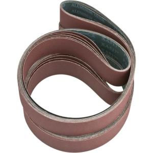 Grizzly Industrial 2in. x 72in. A/O Sanding Belt 80 Grit, 10 pk., H3509