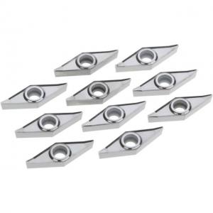 Grizzly Industrial 10 Inserts for Aluminum for T10372, T10447, T10448, T10449 and T10450, T10451