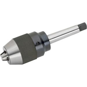 Grizzly Industrial 1/32in.-1/2in. x MT #2 Keyless Drill Chuck with Integral Shank, H8260