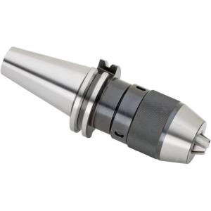 Grizzly Industrial 1/16in.-5/8in. x CAT40 Keyless Drill Chuck with Integral Shank, H8265