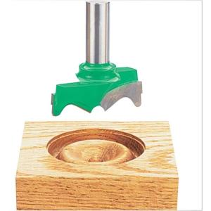 Grizzly Industrial 2-1/8in. Diameter Rosette Cutter, Green, C1774