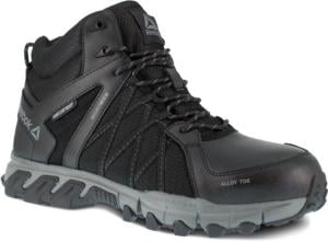 Reebok Trailgrip Work Shoe - Men's, Black/Grey, 15, Wide, 690774467095