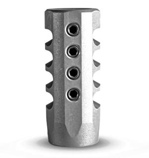Christensen Arms Titanium Side-Baffle Brake, .223 Caliber, Titanium, Medium, 810-00023-00