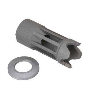 Christensen Arms Flash Hider Three Prong, Stainless Steel, .625-24, 810-00045-02