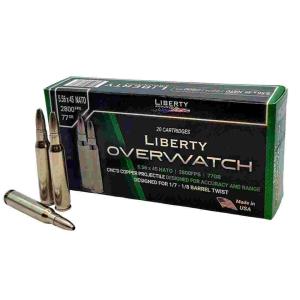 Overwatch 5.56 77Gr Copper 20rd/Box