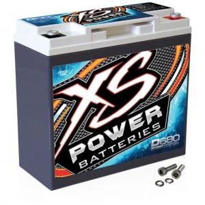 XS Power D680 AGM Deep Cycle 12 Volt Battery - 1000A, 320CA, 20Ah, 1000W, White, D680