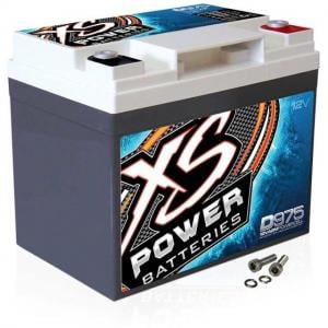 XS Power D927 AGM Deep Cycle 12 Volt Battery - 2100A, 525CA, 35Ah, 1000W / 2000W, White, D975