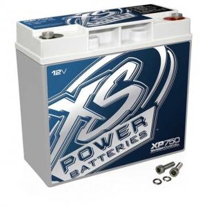 XS Power XP750 Supplemental AGM Deep Cycle 12 Volt Battery - 750A, 22Ah, 750W, White, XP750