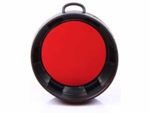 Olight Flashlight Filter - Fits M2X-UT, M3X, SR51, SR52, Red, FSR51-R