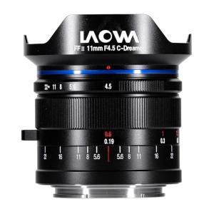 Venus Laowa 11mm f/4.5 FF RL Lens with Sony FE Mount in Black