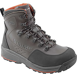 Simms Freestone Wading Boots for Men - Dark Olive - 7 EEE