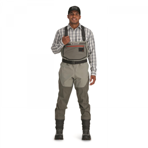 Simms Men's Freestone Stockingfoot Fishing Waders - Smoke XL