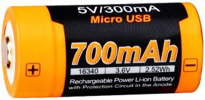 FENIX WHOLESALE ARB-L16-700UP USB Rechargeable  3.6V 700 mAh