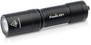 Fenix E01 V2.0 AAA Flashlight, Black, E01V2BK