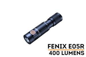 Fenix E05R Mini Keychain Flashlight 400 Lumens