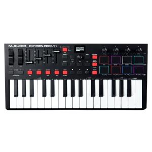 M Audio M-Audio Oxygen Pro Mini 32 USB Powered 32-Key MIDI Controller with Smart Controls and Auto-Mapping