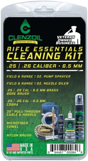 Clenzoil Rifle Essentials Kit, 270 Caliber/7 mm, Black, 3853