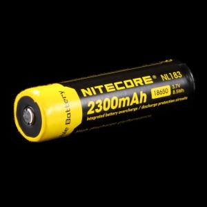 Nitecore NL1823 2300mAh Rechargeable 18650 Battery, Yellow, 6952506491476