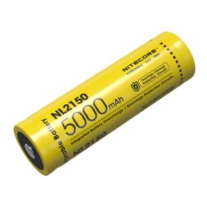 Nitecore NL2150 21700 5000mAh Rechargeable Li-ion Battery, Yellow, 6952506492848