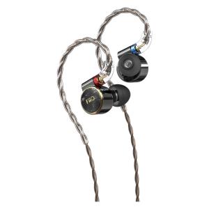 Fiio FD3 PRO Earphones In-Ear Earbuds with Detachable MMCX with 2.5, 3.5, 4.4mm Plugs DLC (Black)