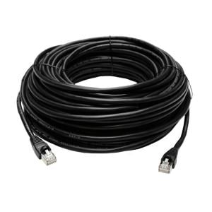 Lorex 300-Feet CAT6 Waterproof, Fire-Resistant, and UV Treated Outdoor Extension Cable in Black