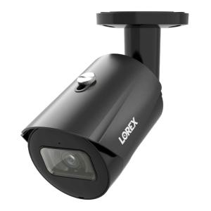 Lorex A20 IP Wired Bullet Security Camera with Listen-In Audio and Smart Motion Detection (Black)