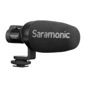 Saramonic Vmic Mini Ultracompact Camera-Mountable Shotgun Microphone in Black