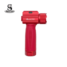 TS VGL2 Flashlight Vertical Foregrip / Light Combo with Strobe - Red