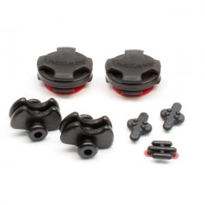 Limbsaver BroadBand Solid Crossbow Black Bands KIT - Stirrup dampeners, Bolt Retention Dampener and Super String Leeches 4178
