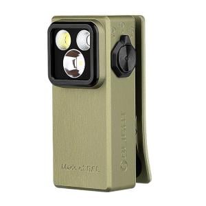 Olightstore Usa Inc OCLIPULTRAOG Oclip OD Green Aluminum Alloy 300 Lumens