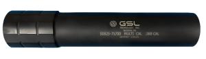 GSL Technology Multi Cal 360 Suppressor, Includes 2 Bi-Lock flash hiders 1/2x28 & 5/8x24 one each. It is set up with everything you need to suppress rounds from .22 caliber all the way trough 350 Legend, 360 Buck Hammer to 300 Win Mag.