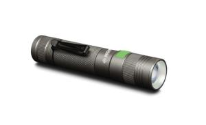 Konus Rechargeable Flashlight w/LED light, 800 lumen output, Black, 3928