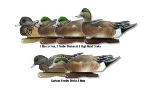Greenhead Gear Pro-Grade Duck Decoy,Wigeons,1/2 Dozen 73143