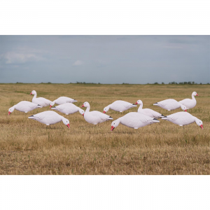 GHG Pro-Grade Snow Goose Silhouette Decoys 6 Piece Set
