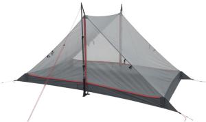 ALPS Mountaineering Hex 2-Person Tent, Charcoal/Red, 5200042