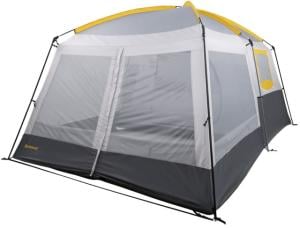 Browning Camping Big Horn 5-Person Tent & Screen Room, Charcoal/Gray, 5591510