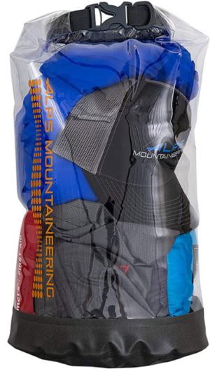 ALPS Mountaineering Clear Passage Dry Bag, 5 Liters, Clear, 7164000