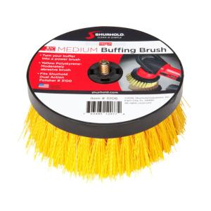 Shurhold Medium Brush f/Dual Action Polisher 6-1/2, 3206
