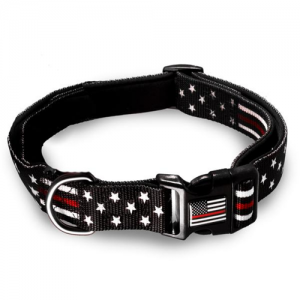 Thin Red Line Stars &amp; Stripes Collar Large,Thin Red Line,American Flag