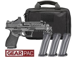 Springfield Gear Pac Echelon 4.0C Comp Handgun 9mm Luger 10(4)rd Magazines 4 Comp Barrel Green Dot & Bag Ca Compliant