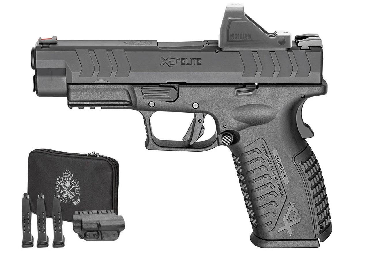 Springfield Armory XDME PAC 10mm 4.5" 16rd w/ Viridian RFX-11 - Black